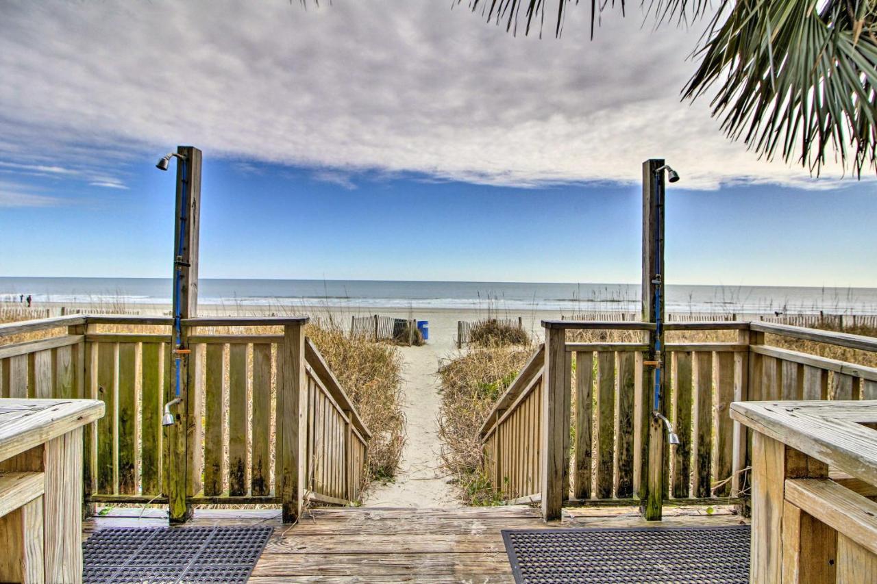 Myrtle Beach Oceanfront Condo With Pool And Lazy River Exterior foto
