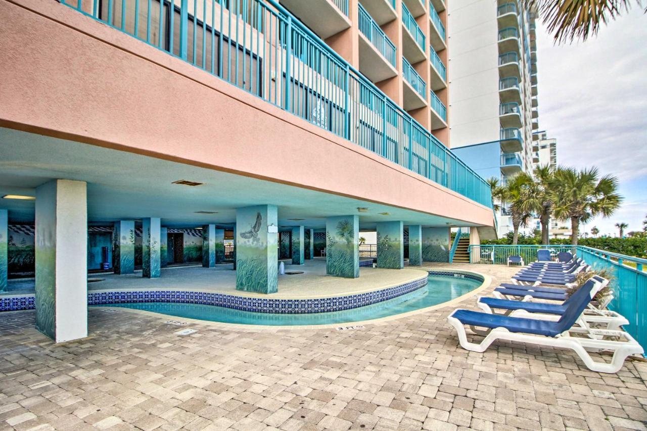 Myrtle Beach Oceanfront Condo With Pool And Lazy River Exterior foto