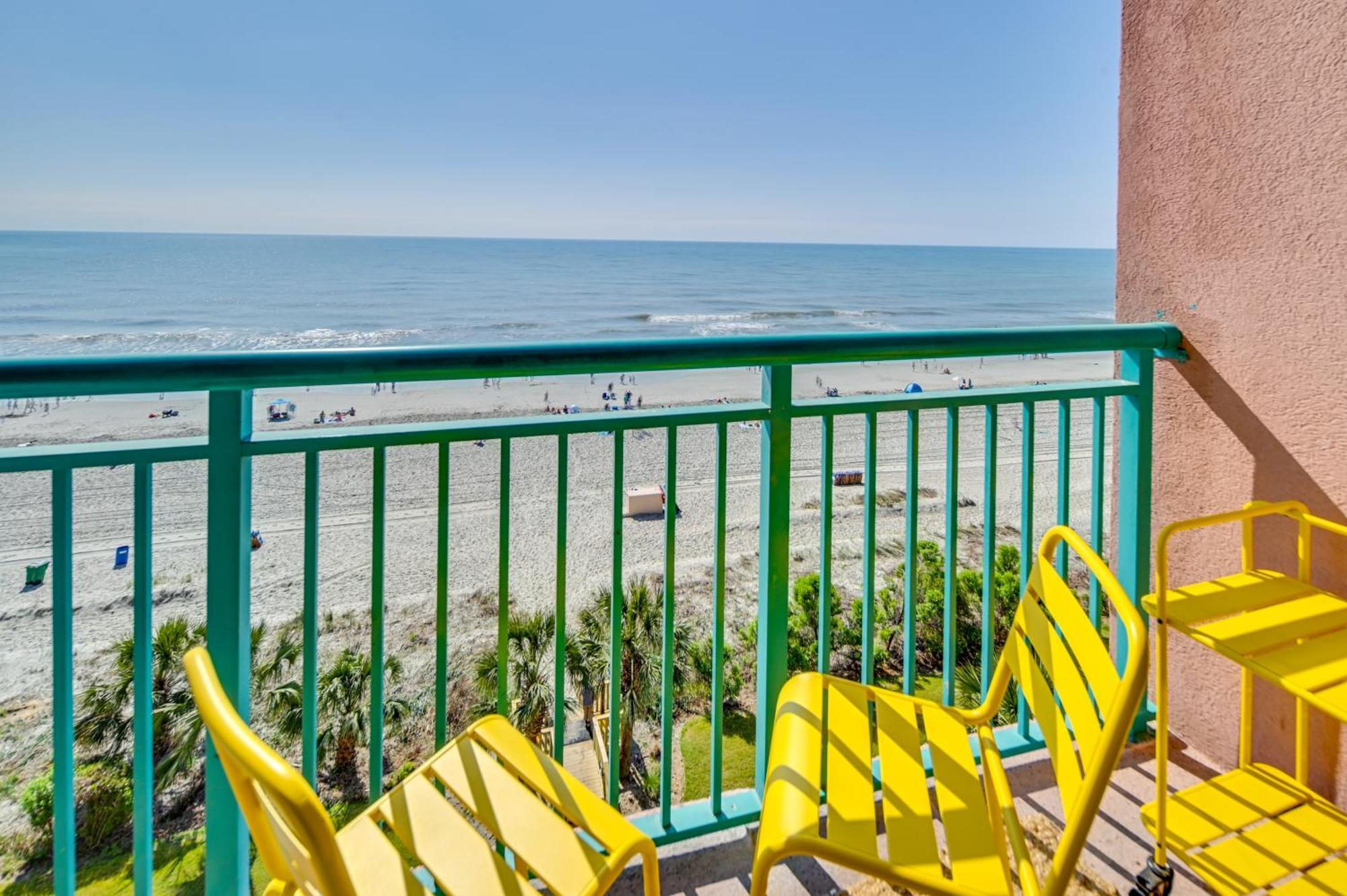 Myrtle Beach Oceanfront Condo With Pool And Lazy River Exterior foto