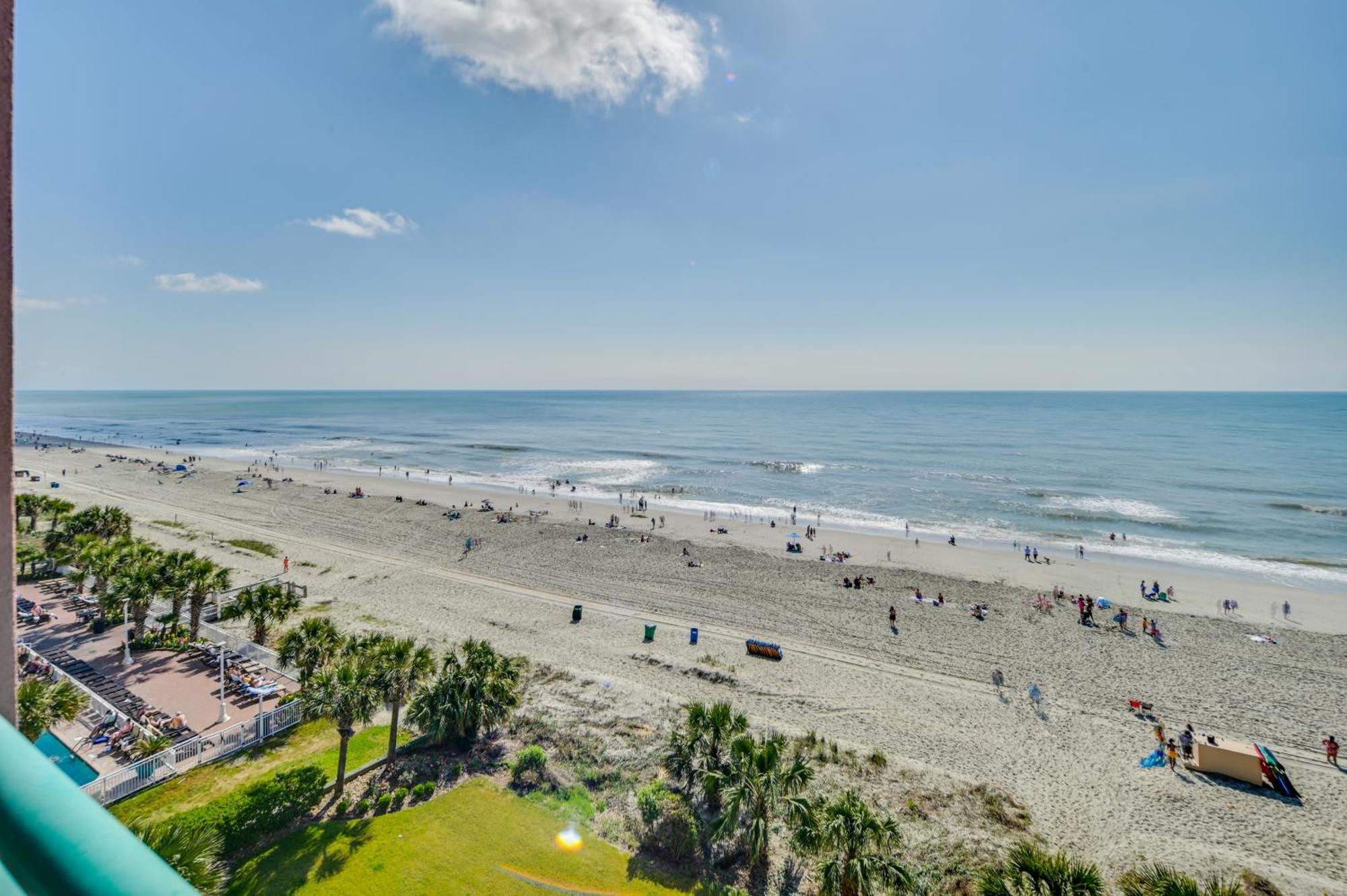 Myrtle Beach Oceanfront Condo With Pool And Lazy River Exterior foto