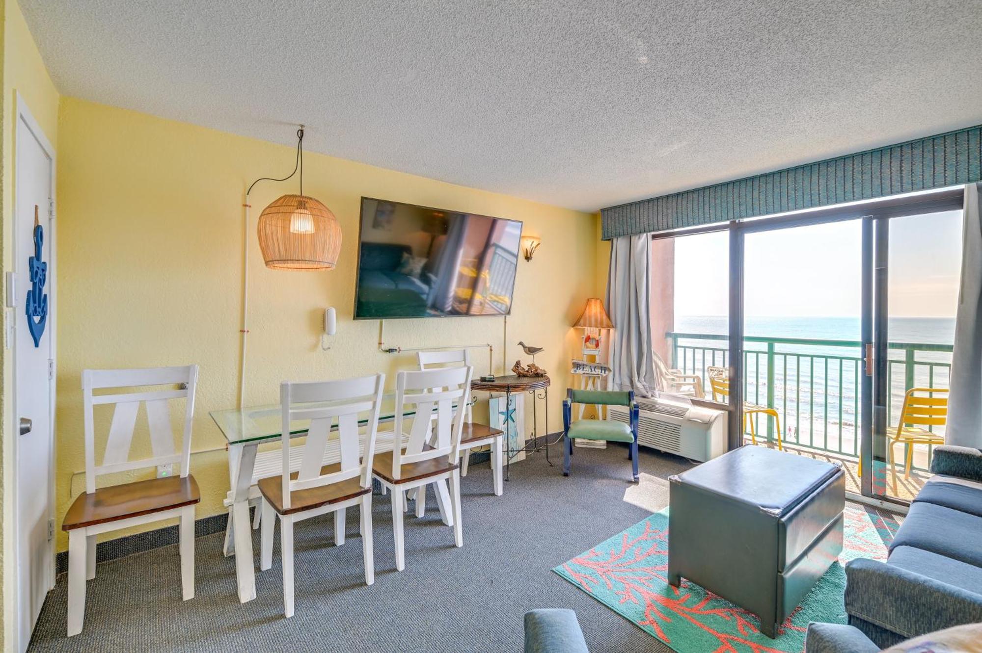 Myrtle Beach Oceanfront Condo With Pool And Lazy River Exterior foto