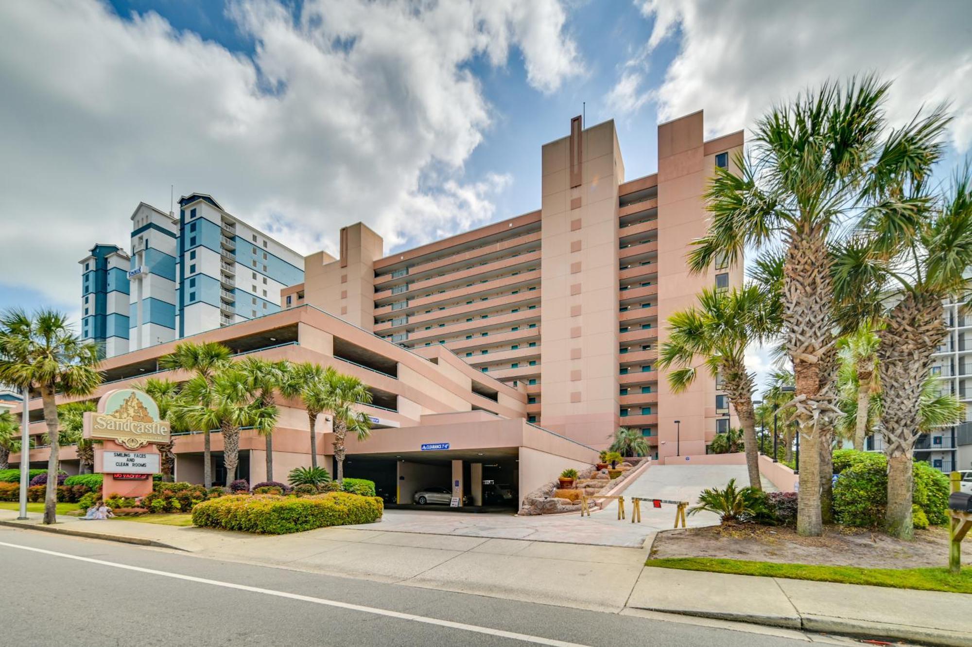 Myrtle Beach Oceanfront Condo With Pool And Lazy River Exterior foto